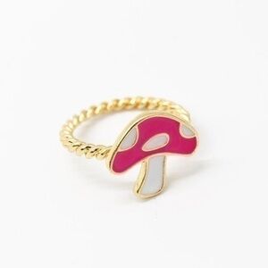 Pink Mushroom Ring